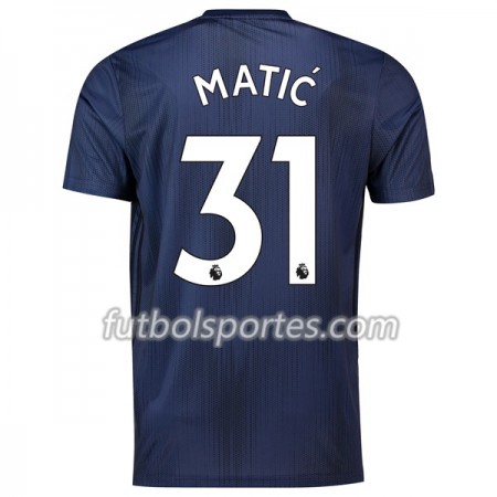 Camisetas Manchester United Matic 31 Tercera Equipacion 2018/2019